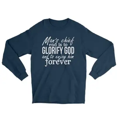 Glorify God and Enjoy Him Long Sleeve Tee