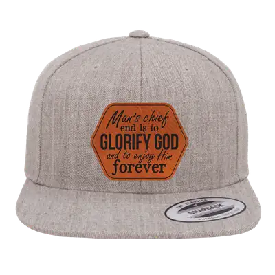 Glorify God and Enjoy Him Patch Snapback Hat