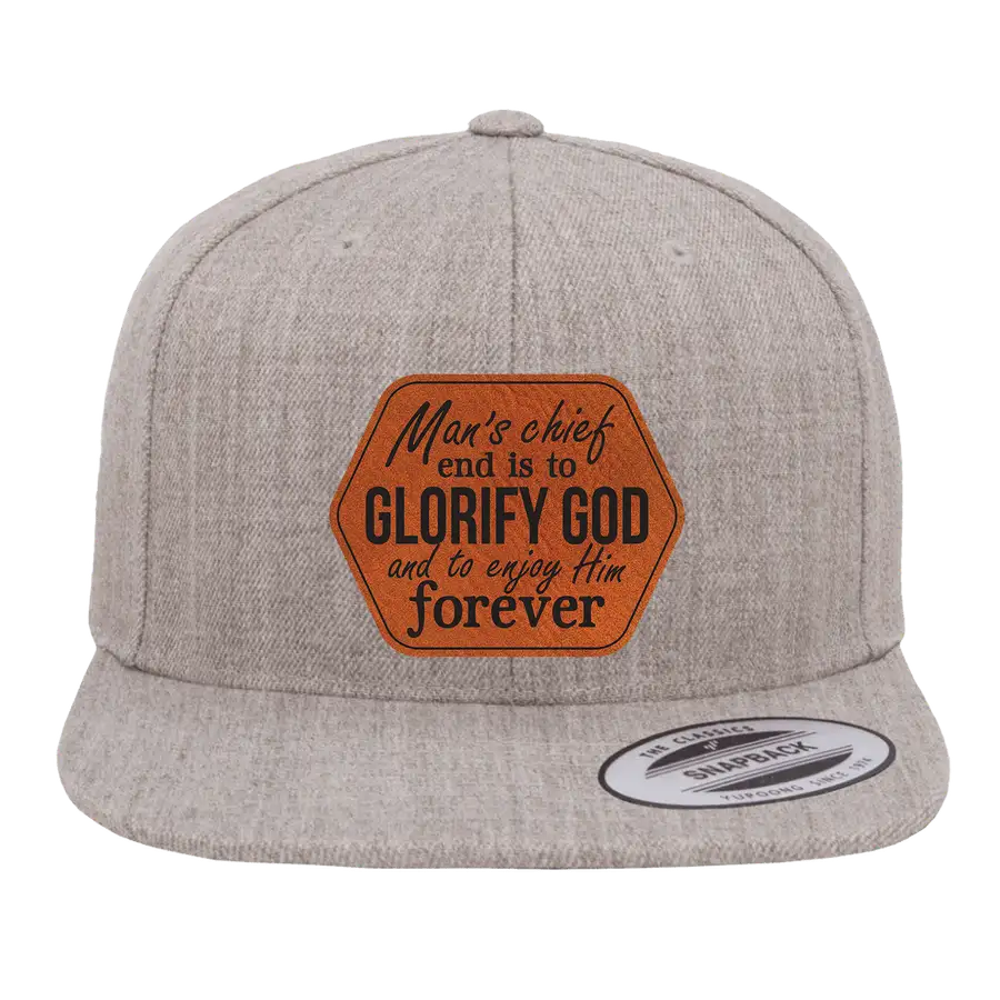 Glorify God and Enjoy Him Patch Snapback Hat