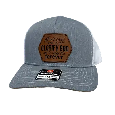 Glorify God and Enjoy Him Trucker Hat