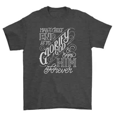 The Chief End of Man Standard Tee