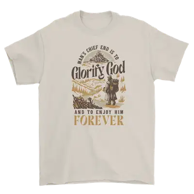 Glorify God And Enjoy Him Standard Tee