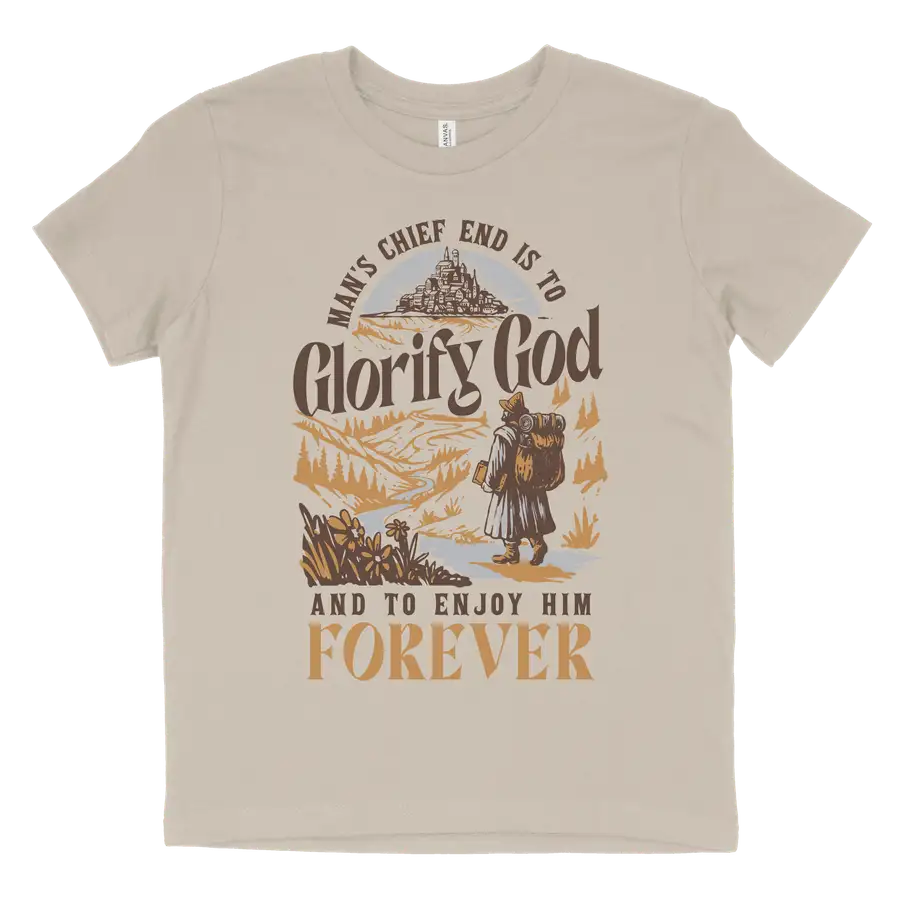 Glorify God And Enjoy Him Youth Tee
