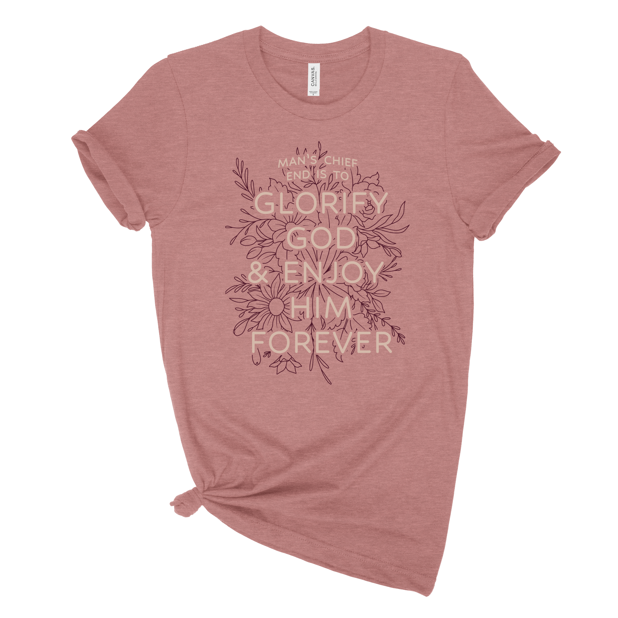 Glorify God And Enjoy Him Unisex Tee