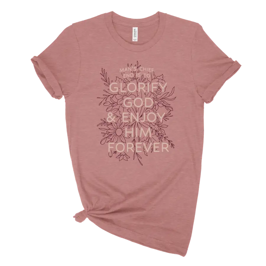 Glorify God And Enjoy Him Unisex Tee