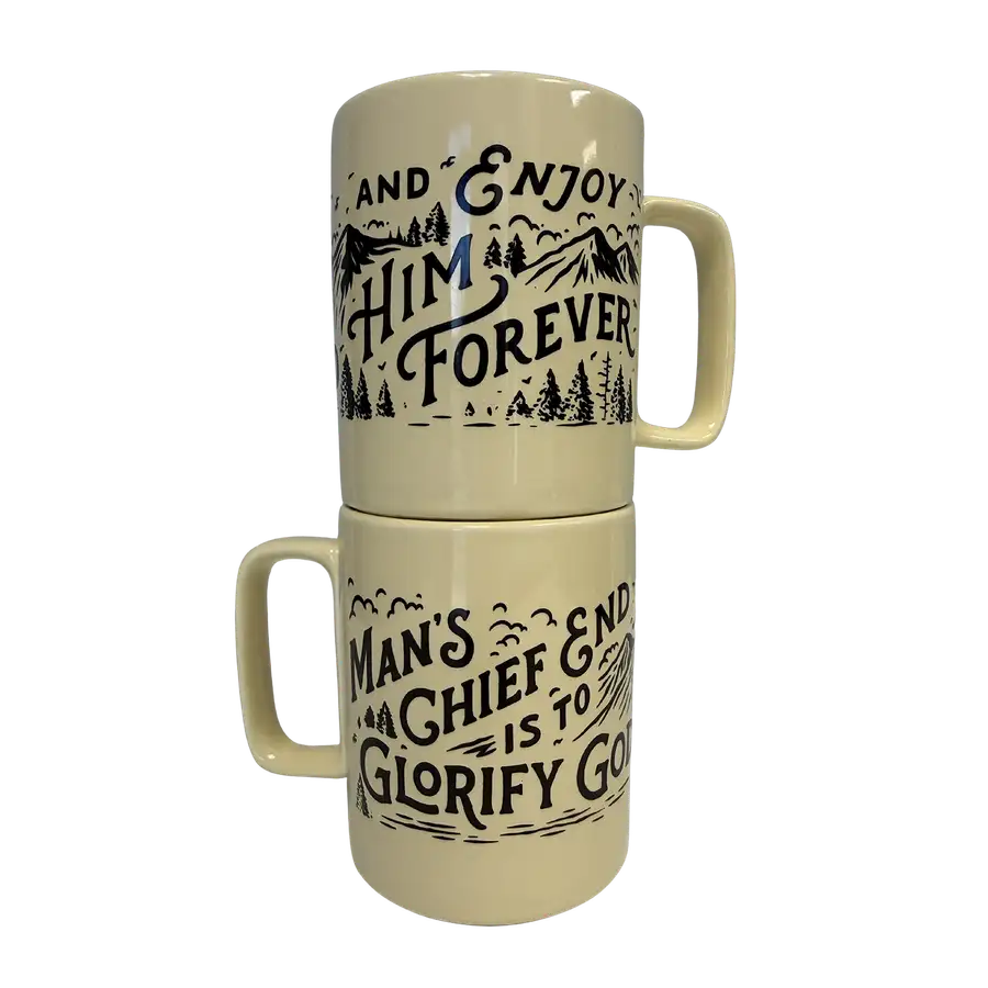 Chief End Of Man Coffee Mug