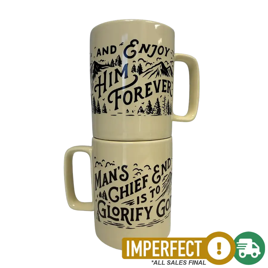 Chief End Of Man Coffee Mug