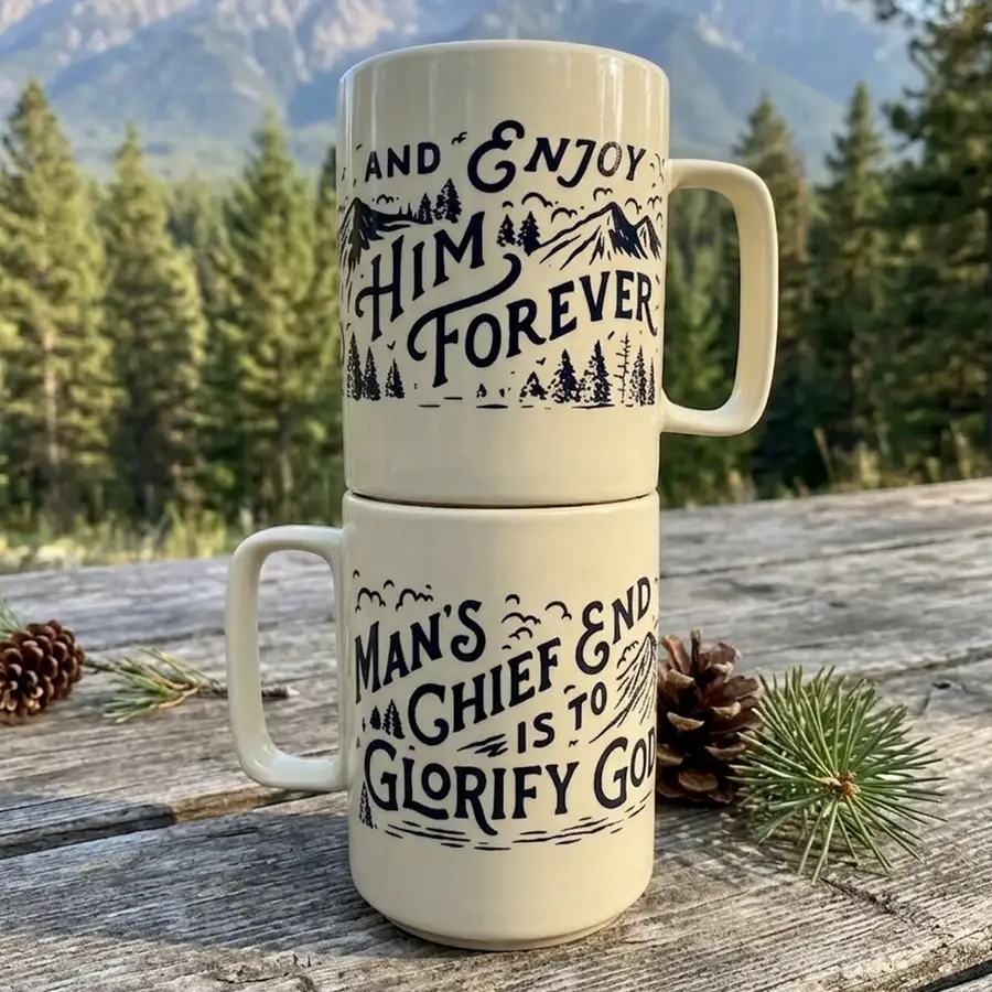 Chief End Of Man Coffee Mug #4