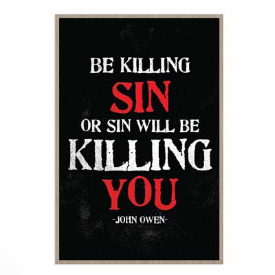 Be Killing Sin Wall Print