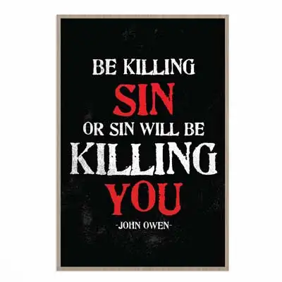 Be Killing Sin Wall Print