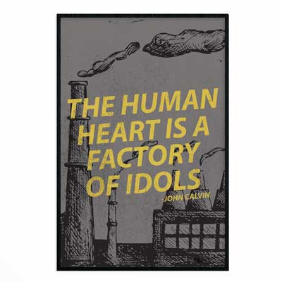 The Human Heart John Calvin Poster Print