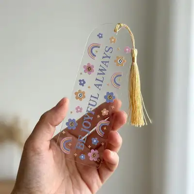 Be Joyful Always Acrylic Bookmark