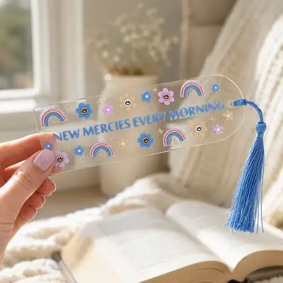 New Mercies Acrylic Bookmark