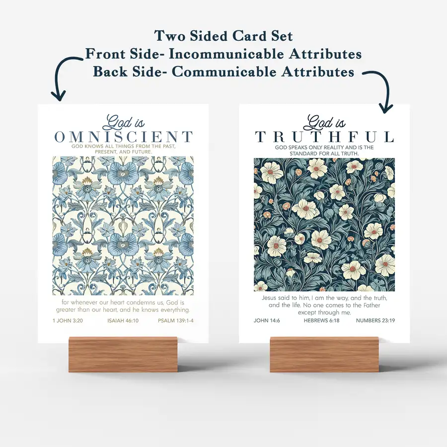 Attributes Of God Card Set