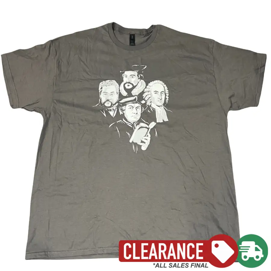 Clearance: 2XL, Charcoal, The Reformers Standard Tee