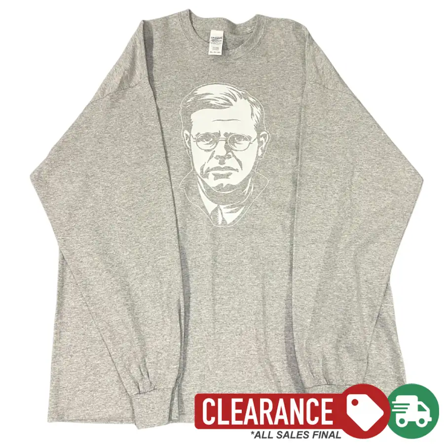 Clearance: 2XL, Sport Grey, Bonhoeffer Longsleeve