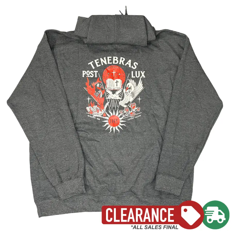 Clearance: L, Dark Heather, (Back Print Only) After Darkness Hoodie
