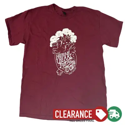 Clearance: L, Maroon, Idol Factory Standard Tee