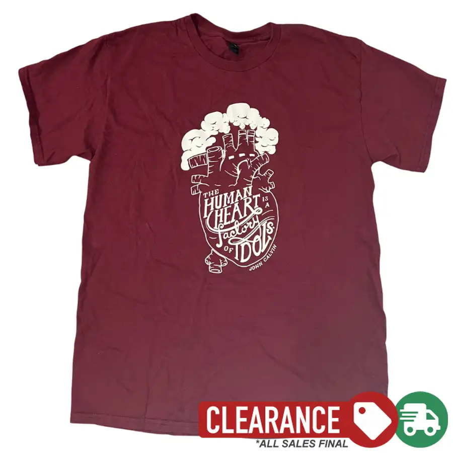 Clearance: L, Maroon, Idol Factory Standard Tee