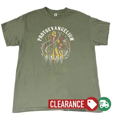 Clearance: L, Military Green, Protoevangelium Standard Tee
