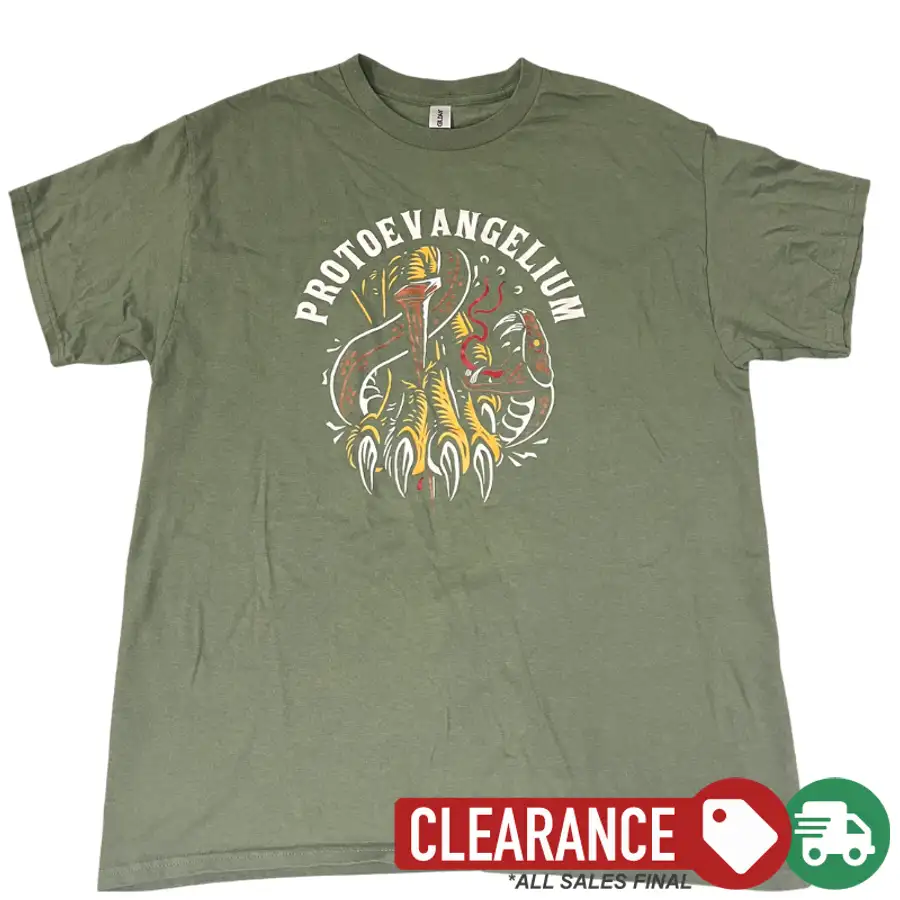 Clearance: L, Military Green, Protoevangelium Standard Tee