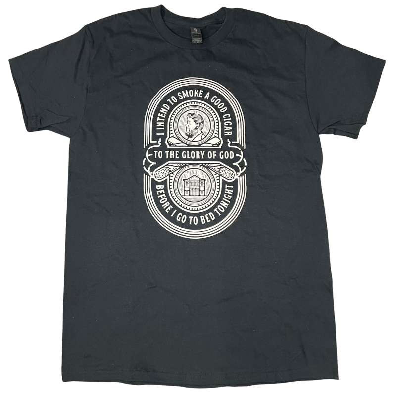 Clearance: M, Black, Charles Spurgeon Cigar Quote Standard Tee