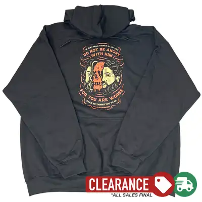 Clearance: XL, Black, Worse Than They Think Hoodie