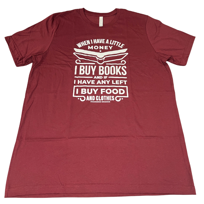 Clearance: XL, Heather Cardinal, When I Get A Little Money Tee