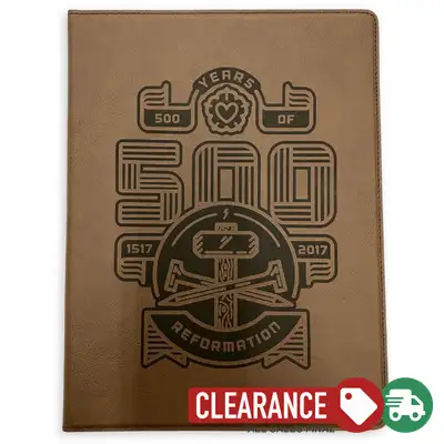 Clearance: Dark Brown, Reformation 500 Portfolio Cover
