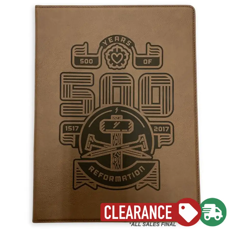 Clearance: Dark Brown, Reformation 500 Portfolio Cover