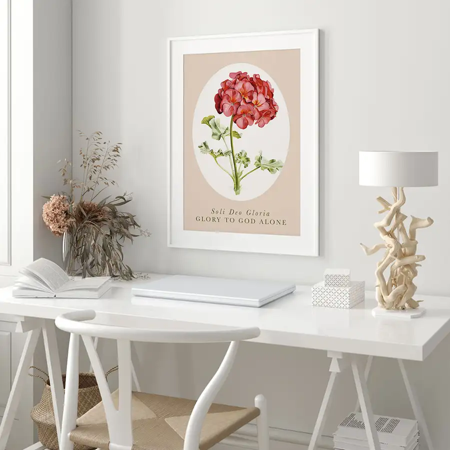 Soli Deo Gloria Art Print #2