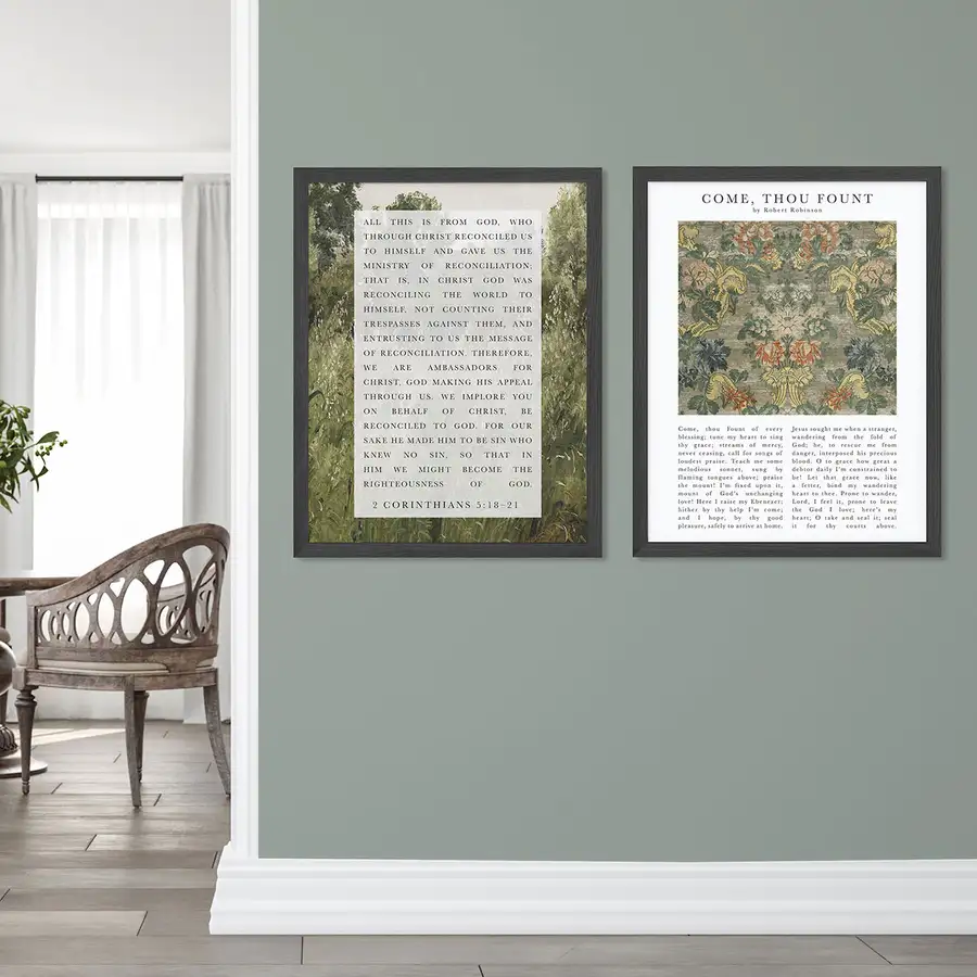 Reconciled To God Art Print #2