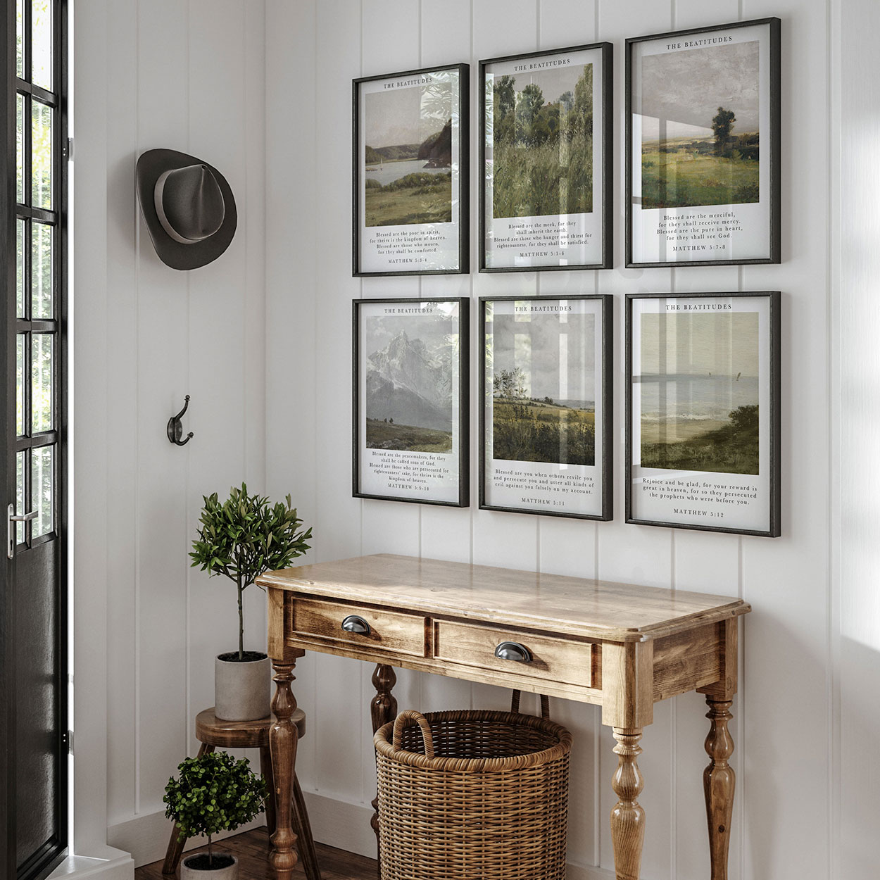 The Beatitudes Art Prints (6 Set)