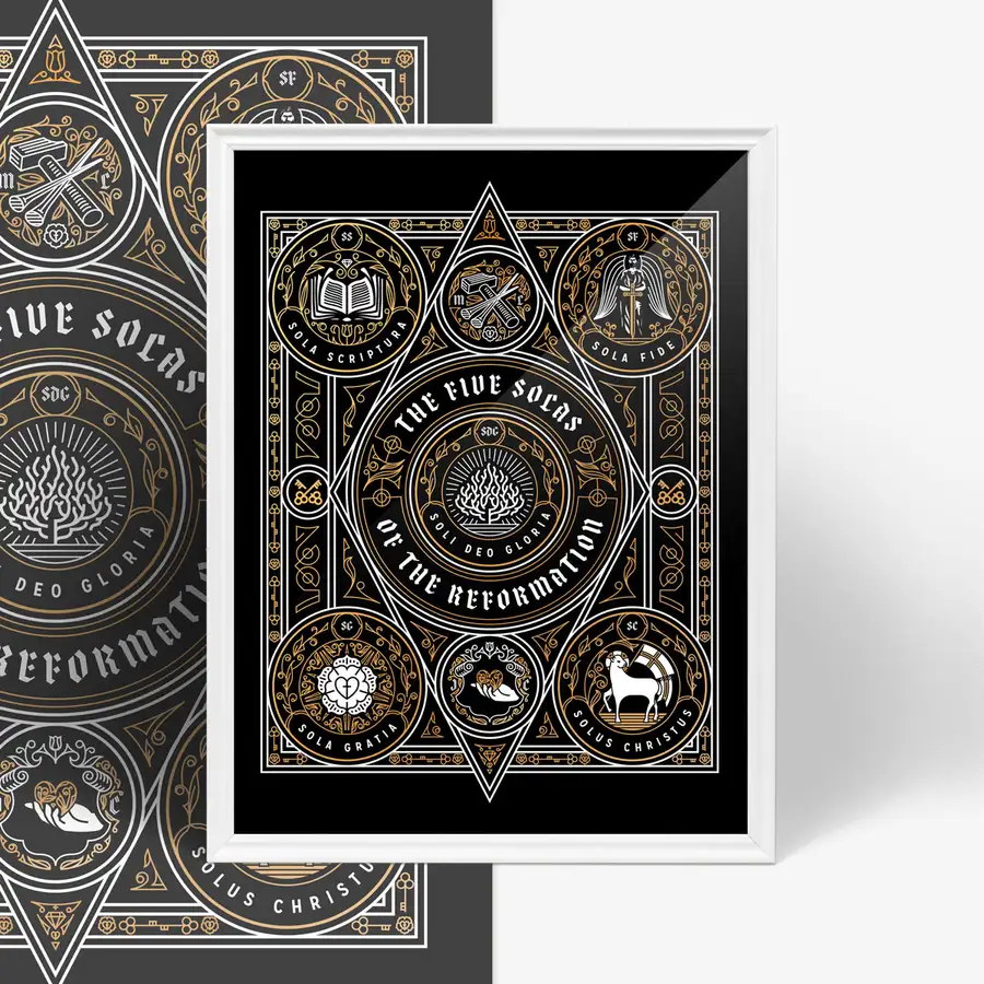 The Five Solas of the Reformation Poster #2