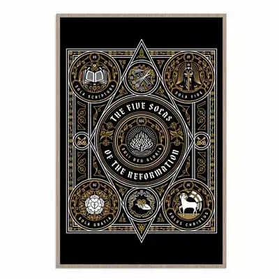 The Five Solas of the Reformation Poster