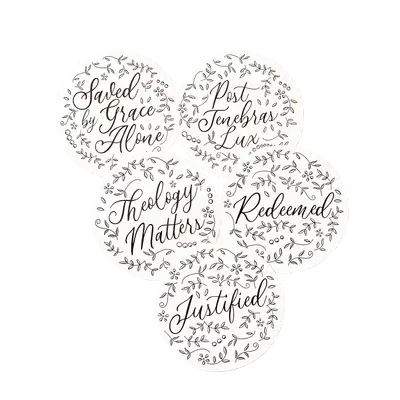 The Floral Theology Sticker Set