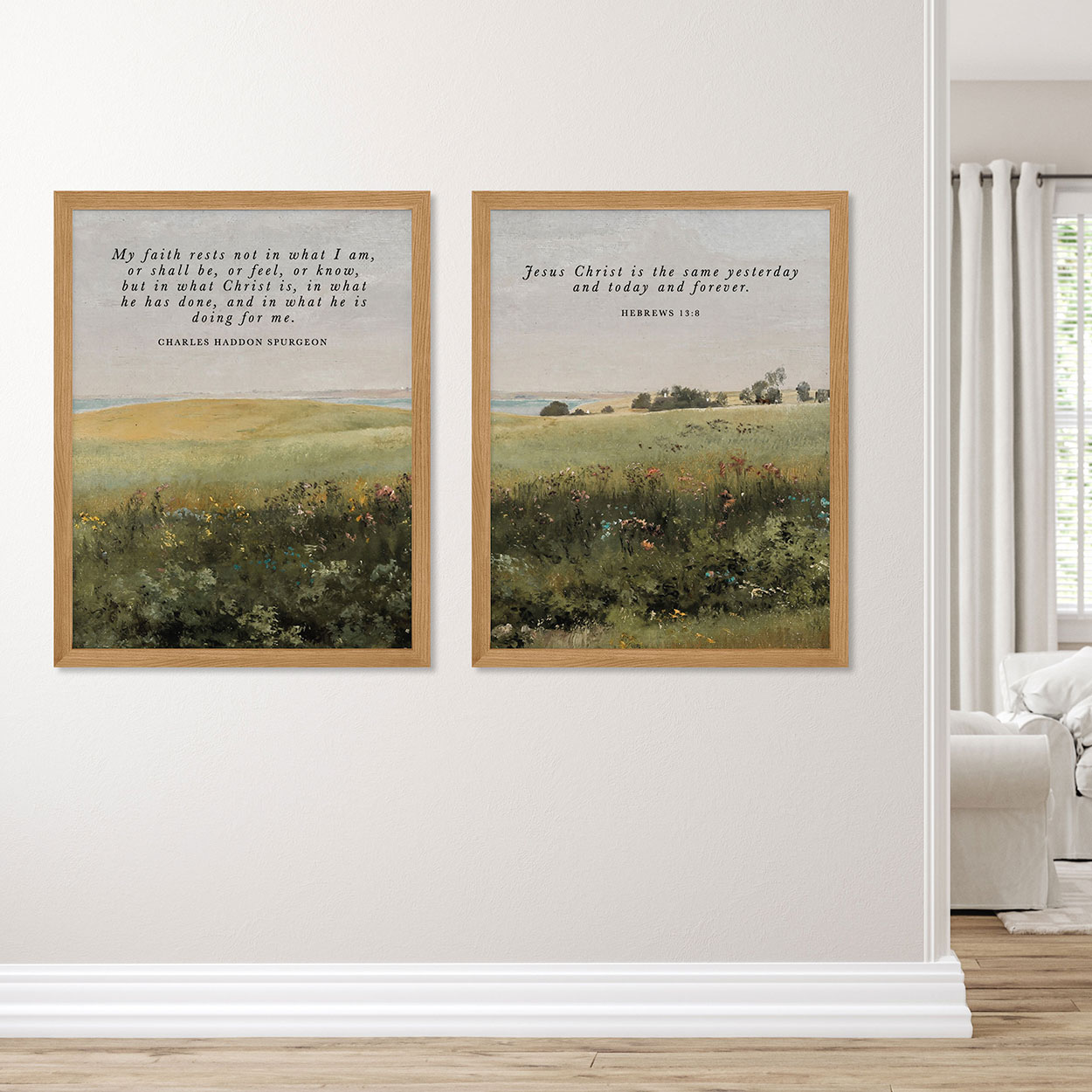 Midland Morning Art Prints (2 Set)