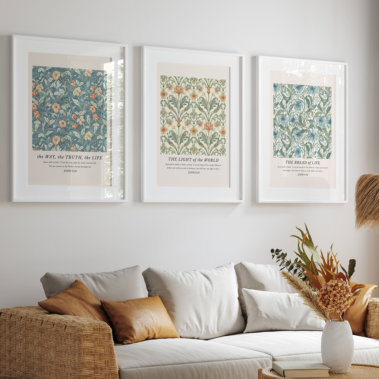 I Am Collection Art Prints (3 Set)