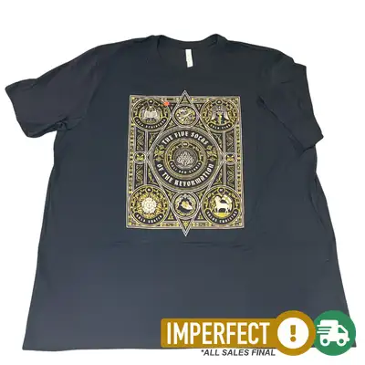 Imperfection: 5XL, Solid Black, The Five Solas Of The Reformation Tee