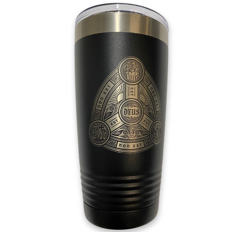 Imperfection: Black, Trinity 20oz Insulated Tumbler
