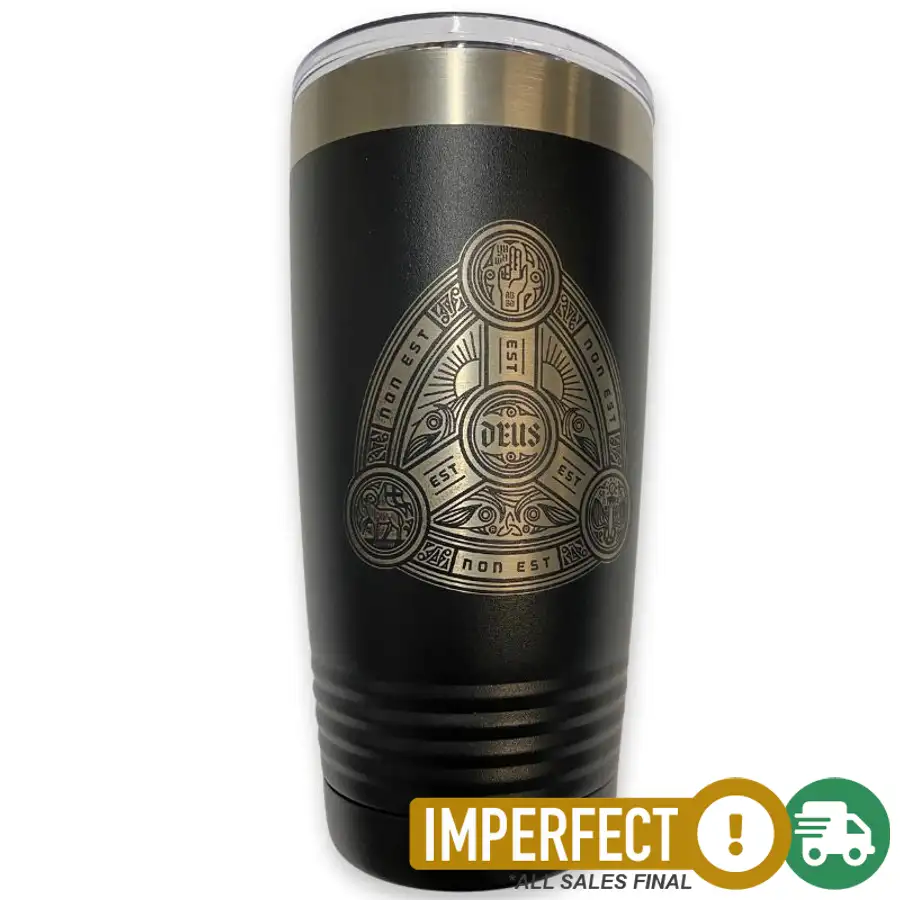 Imperfection: Black, Trinity 20oz Insulated Tumbler