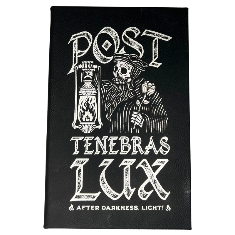 Imperfection: Black Silver, Post Tenebras Lux Dead Hardcover Leatherette Journal