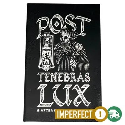 Imperfection: Black Silver, Post Tenebras Lux Dead Hardcover Leatherette Journal