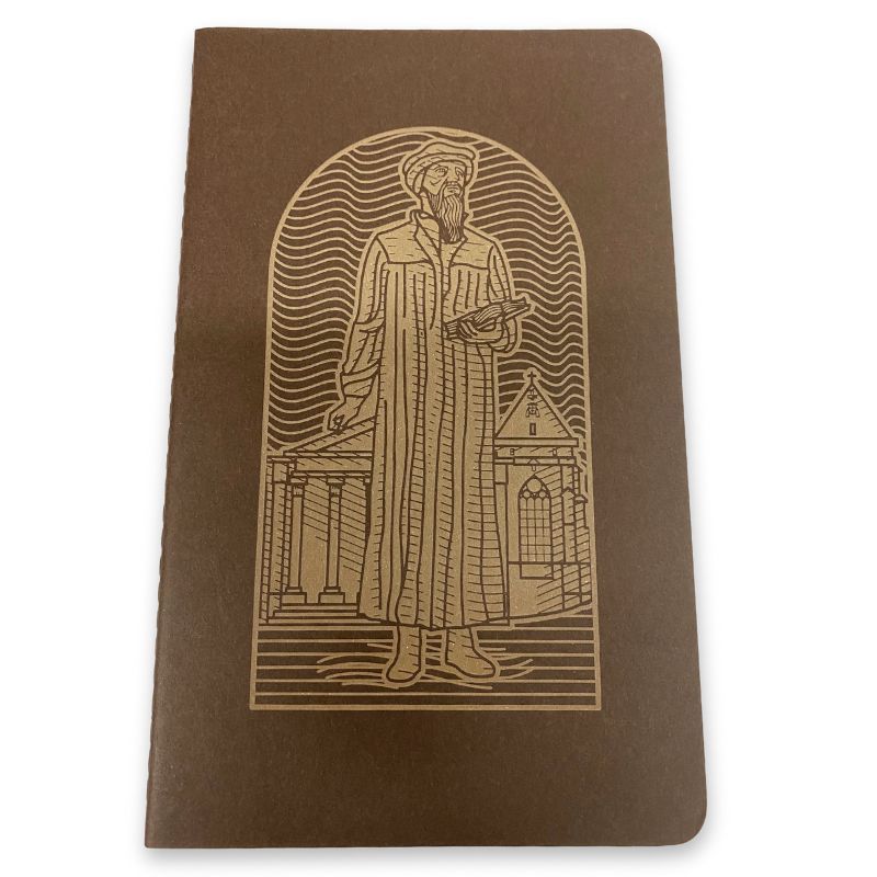 Imperfection: Brown, John Calvin Series Laser Etched Blank Journal