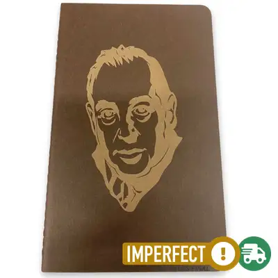 Imperfection: Brown, C.S. Lewis Lined Journal