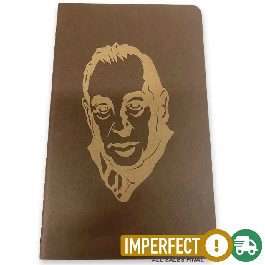 Imperfection: Brown, C.S. Lewis Lined Journal