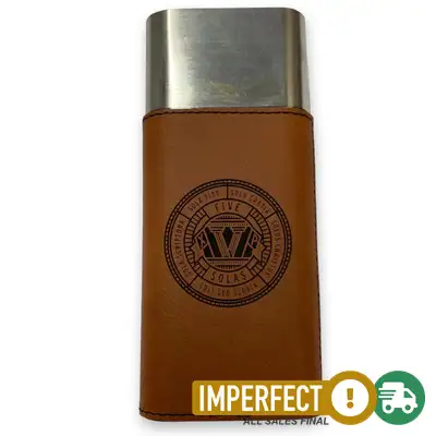 Imperfection: Rawhide, Five Solas Badge Cigar Holder