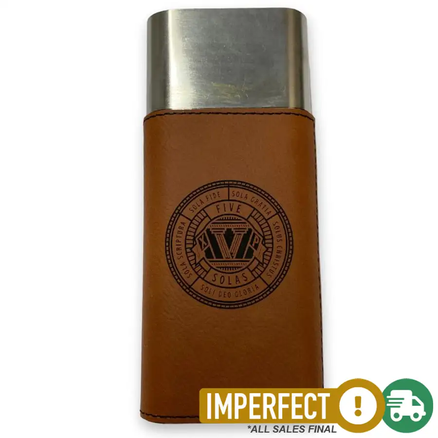 Imperfection: Rawhide, Five Solas Badge Cigar Holder