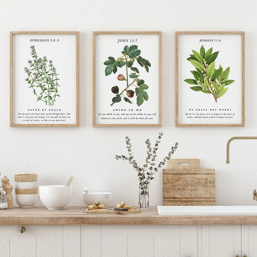By Grace Not Works Art Print #2