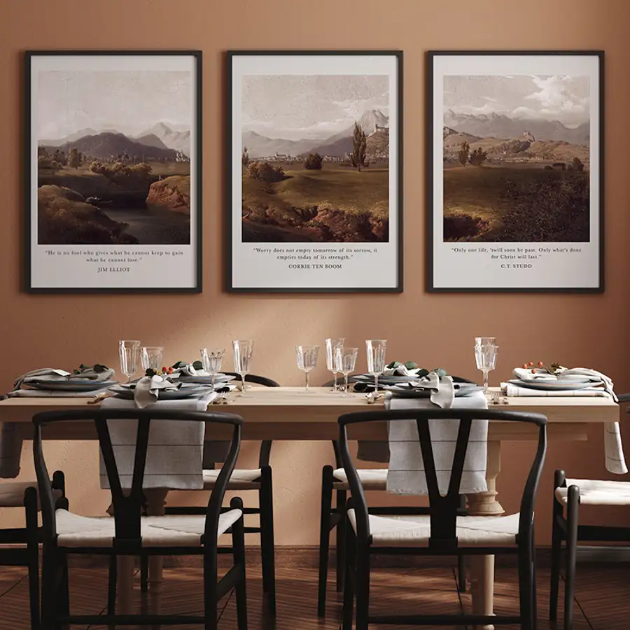 The Missionary Frontier Collection Art Prints (3 Set)